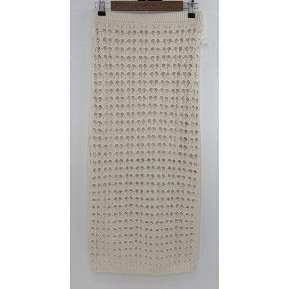 Freshman 1996 Boho Cotton Blend Knit Pull On Maxi Skirt Sz Sm Cottage See Photos - Picture 1 of 12